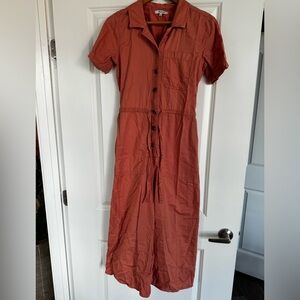 Madewell jumpsuit. Has pockets. Good condition